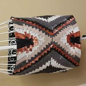 Zara Woman gorgeous sequined skirt size XS